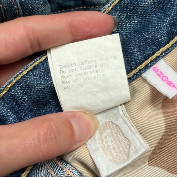 Women’s Retro Bathing Ape Jean shorts - Picture 6 of 6